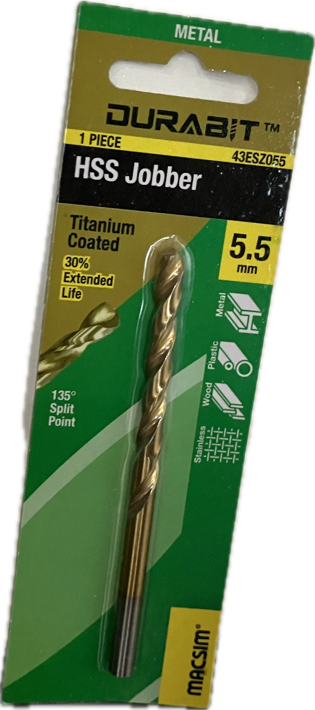 MACSIM DURABIT HSS JOBBER DRILL BIT [HANG PACK OF 1] - Image 10