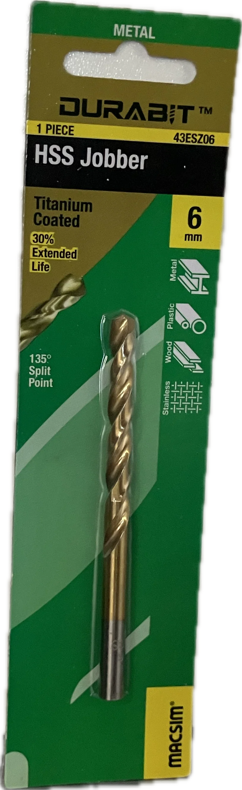 MACSIM DURABIT HSS JOBBER DRILL BIT [HANG PACK OF 1] - Image 11