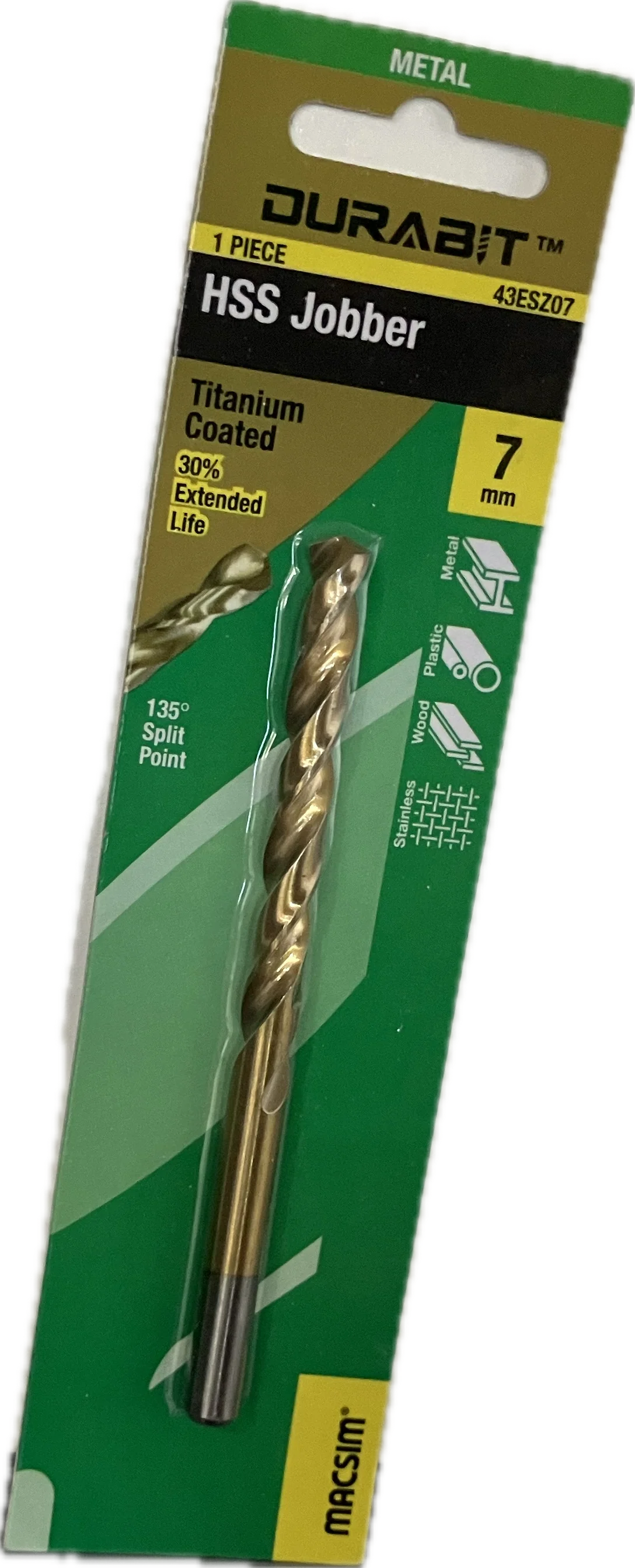 MACSIM DURABIT HSS JOBBER DRILL BIT [HANG PACK OF 1] - Image 13
