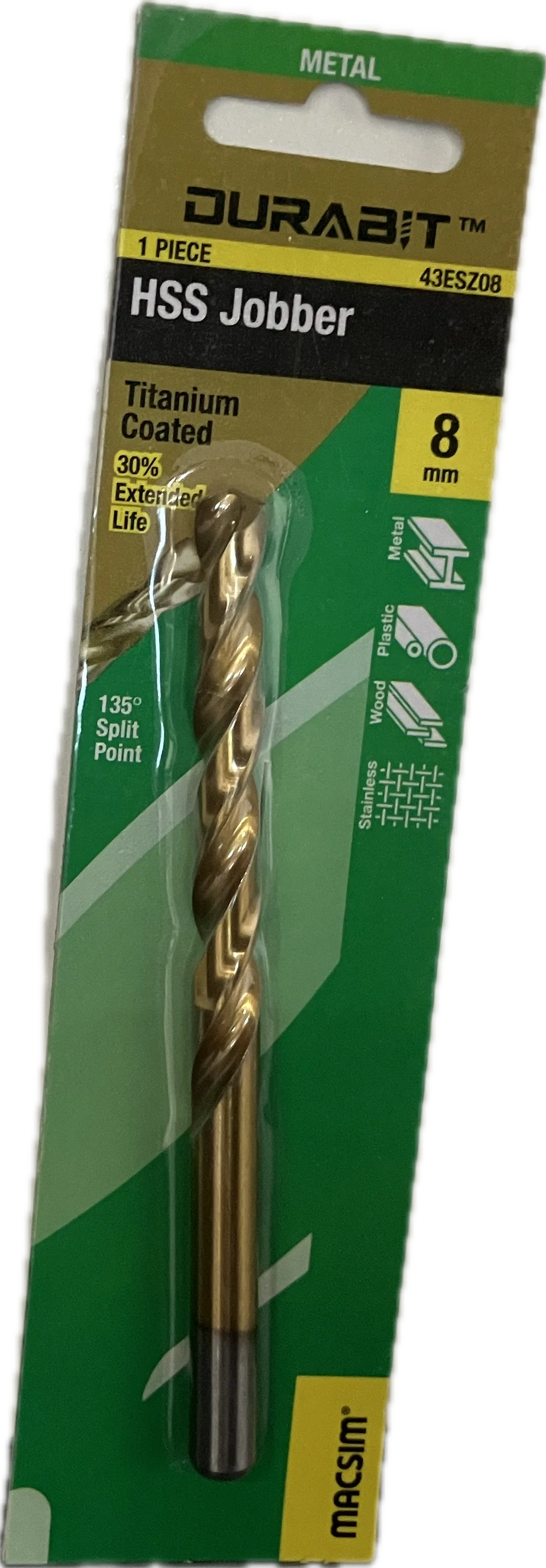 MACSIM DURABIT HSS JOBBER DRILL BIT [HANG PACK OF 1] - Image 15