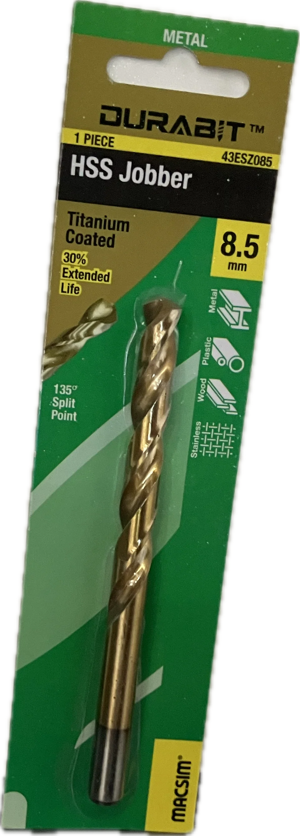 MACSIM DURABIT HSS JOBBER DRILL BIT [HANG PACK OF 1] - Image 16