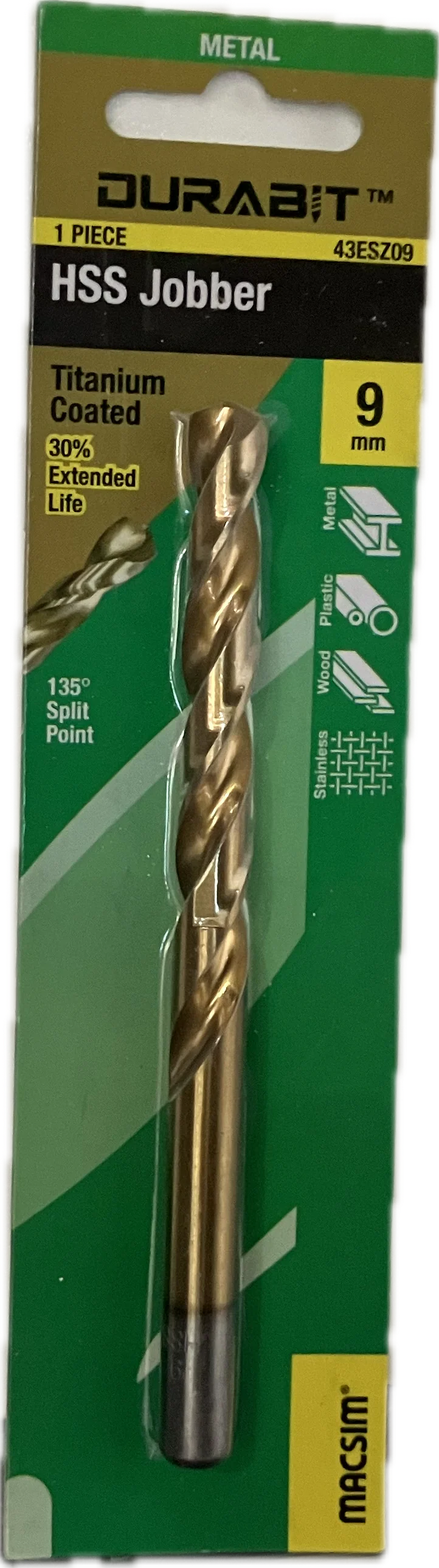 MACSIM DURABIT HSS JOBBER DRILL BIT [HANG PACK OF 1] - Image 17