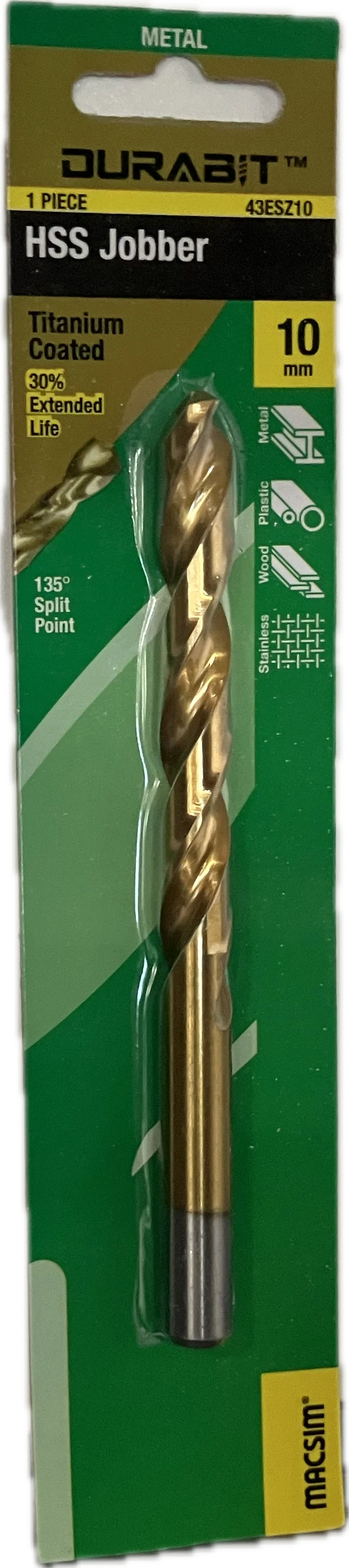 MACSIM DURABIT HSS JOBBER DRILL BIT [HANG PACK OF 1] - Image 19