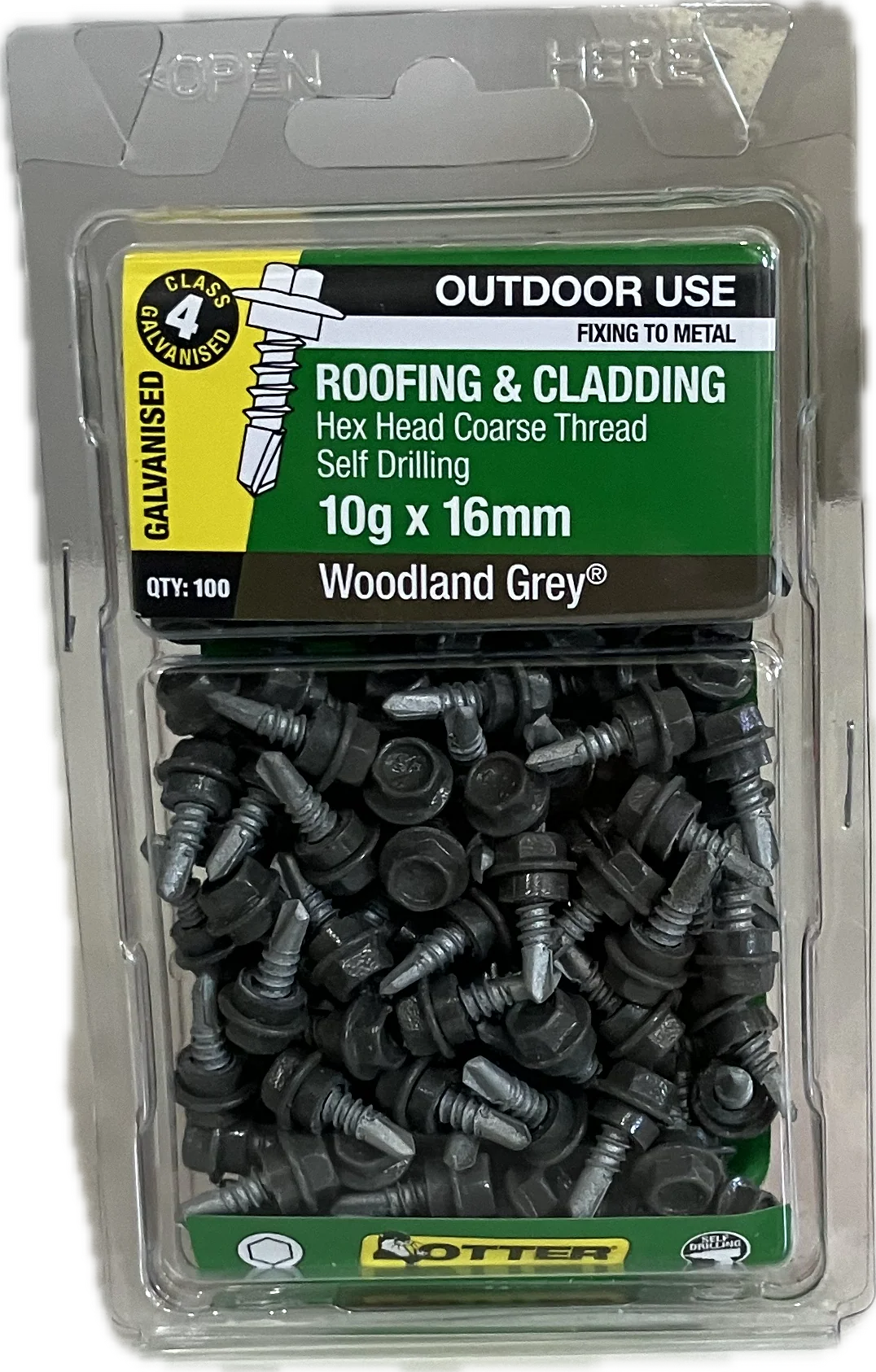 SELF DRILLING SCREWS- 10Gx16MM  (BLISTER PACK OF 100) - Image 10