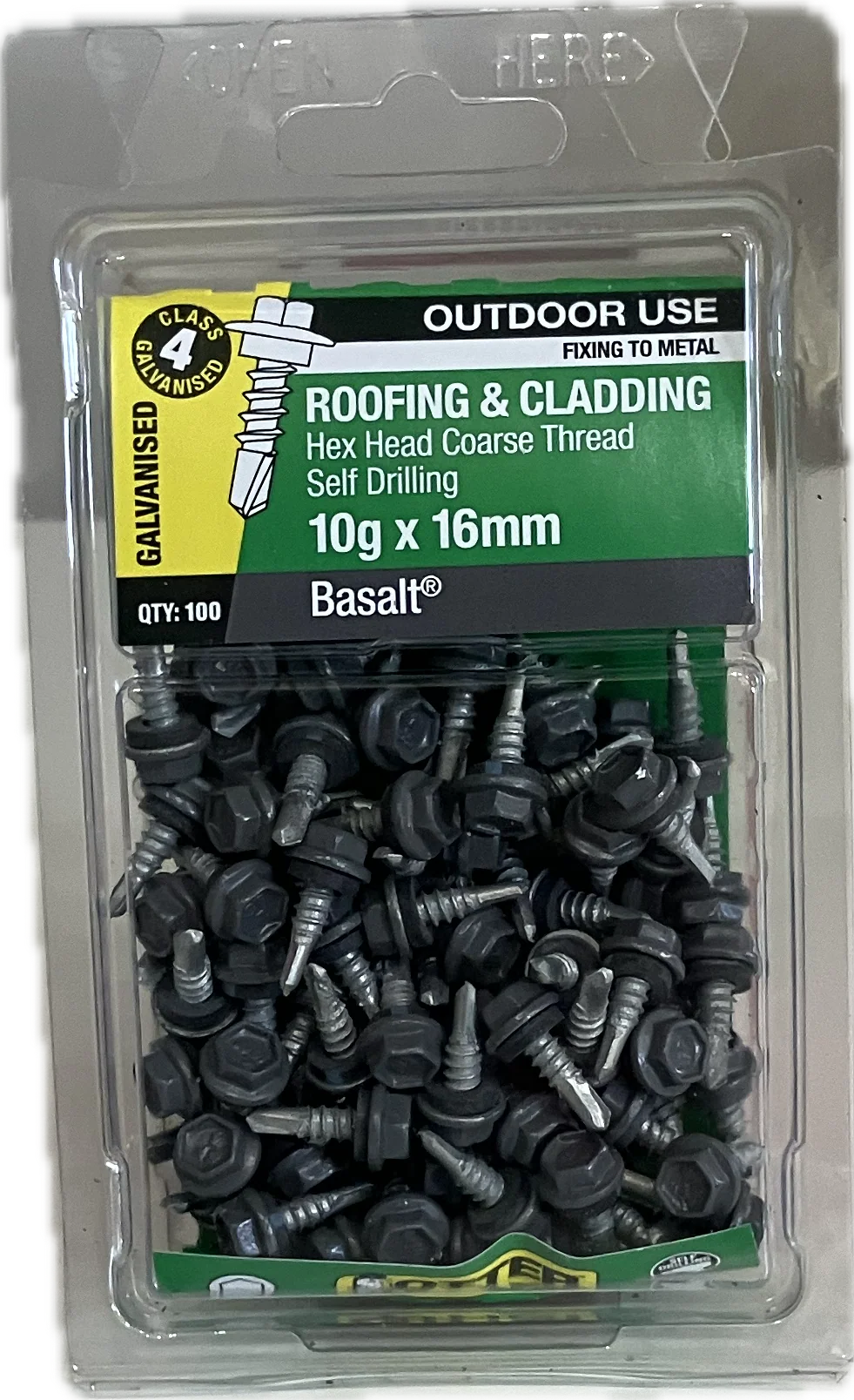 SELF DRILLING SCREWS- 10Gx16MM  (BLISTER PACK OF 100) - Image 11