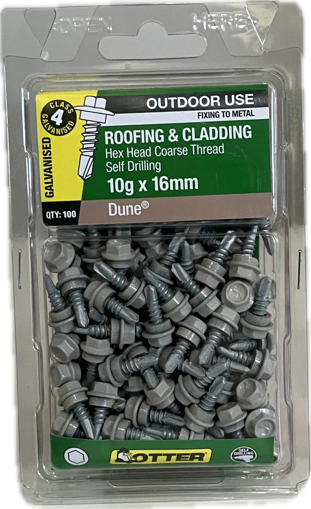 SELF DRILLING SCREWS- 10Gx16MM  (BLISTER PACK OF 100) - Image 5